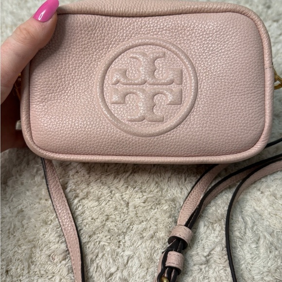 Tory Burch Perry Bombe Mini Bag Blush - Picture 2 of 12
